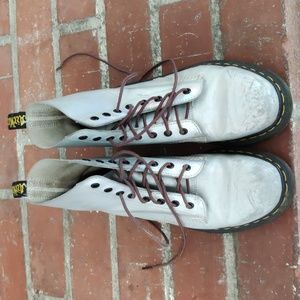 Dr. Martens Pascal Silver Holographic Boots